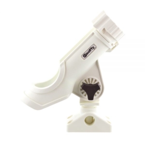 SCOTTY  White Power Lock With Side Deck Mount - 230WH
