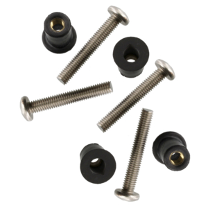 SCOTTY 4 Pack Well Nut Mounting Kit - 133-4