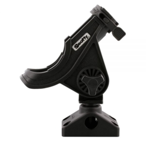 SCOTTY Baitcaster / Spinning Rod Holder With Combination Side/Deck Mount - 280BK