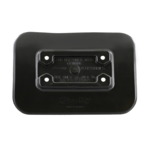 SCOTTY Black Glue On Mount Pad - 341-BK