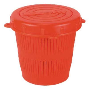 SCOTTY Vented Crab Bait Jar Red - 677